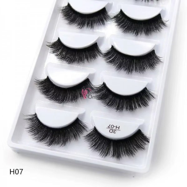 Gene false tip banda 5 perechi 3D Luxury Cod 3DH07